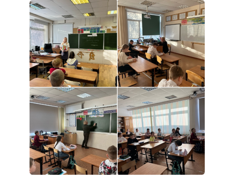 Сегодня в начальной школе прошла олимпиада по русскому языку. В школьном этапе участвовали 47 учеников..