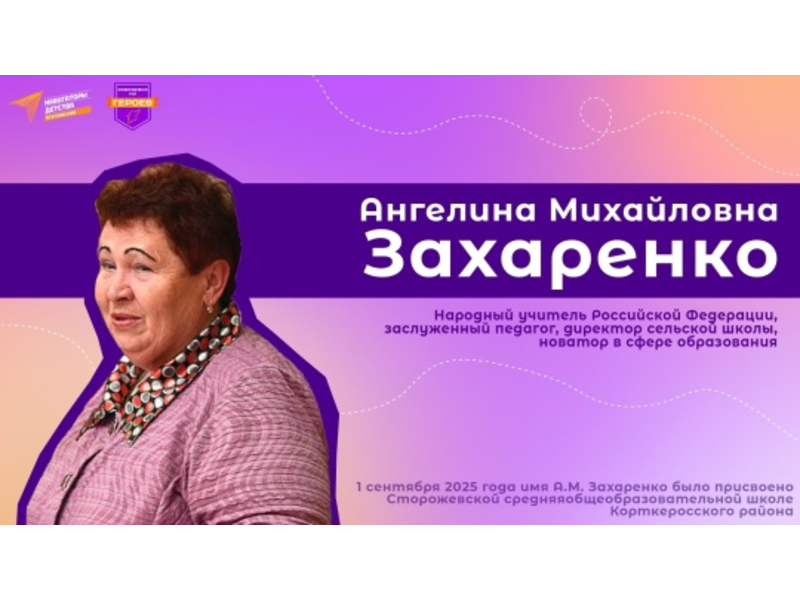 80 лет со дня рождения Ангелины Захаренко.