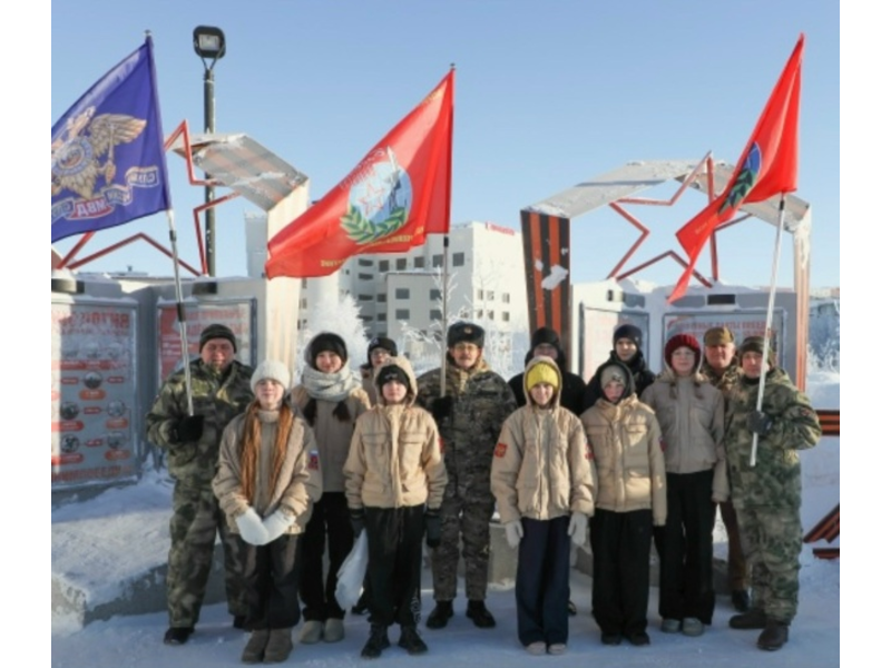 Чтобы помнили... Наши юнармейцы на митинге Памяти.