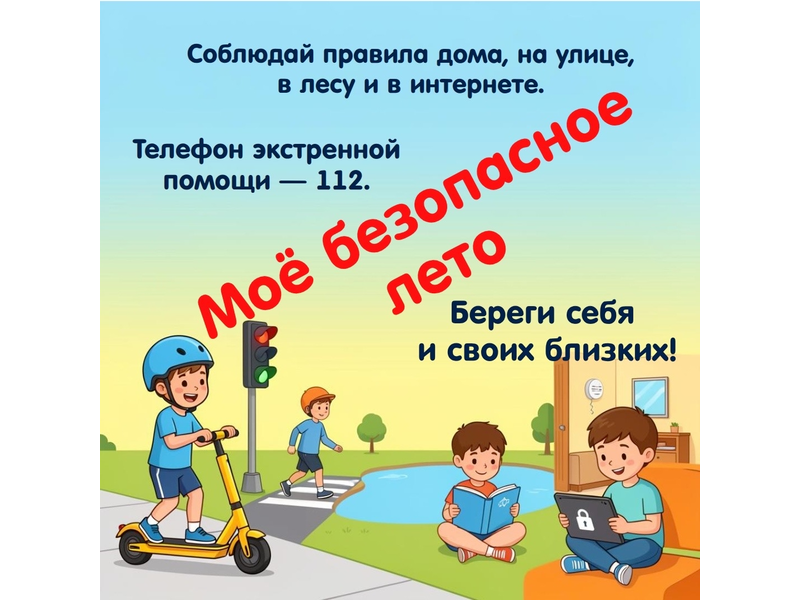 Мое безопасное лето! Мое безопасное лето!.