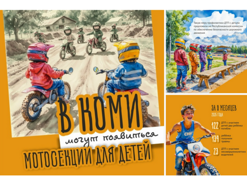В Коми могут появиться мотосекции для подростков.