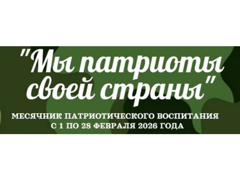 Мы патриоты своей страны.